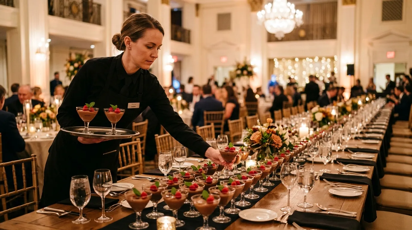 Événements et banquets : servir des desserts réguliers (sans sacrifier l’élégance) avec Les Saveurs de René