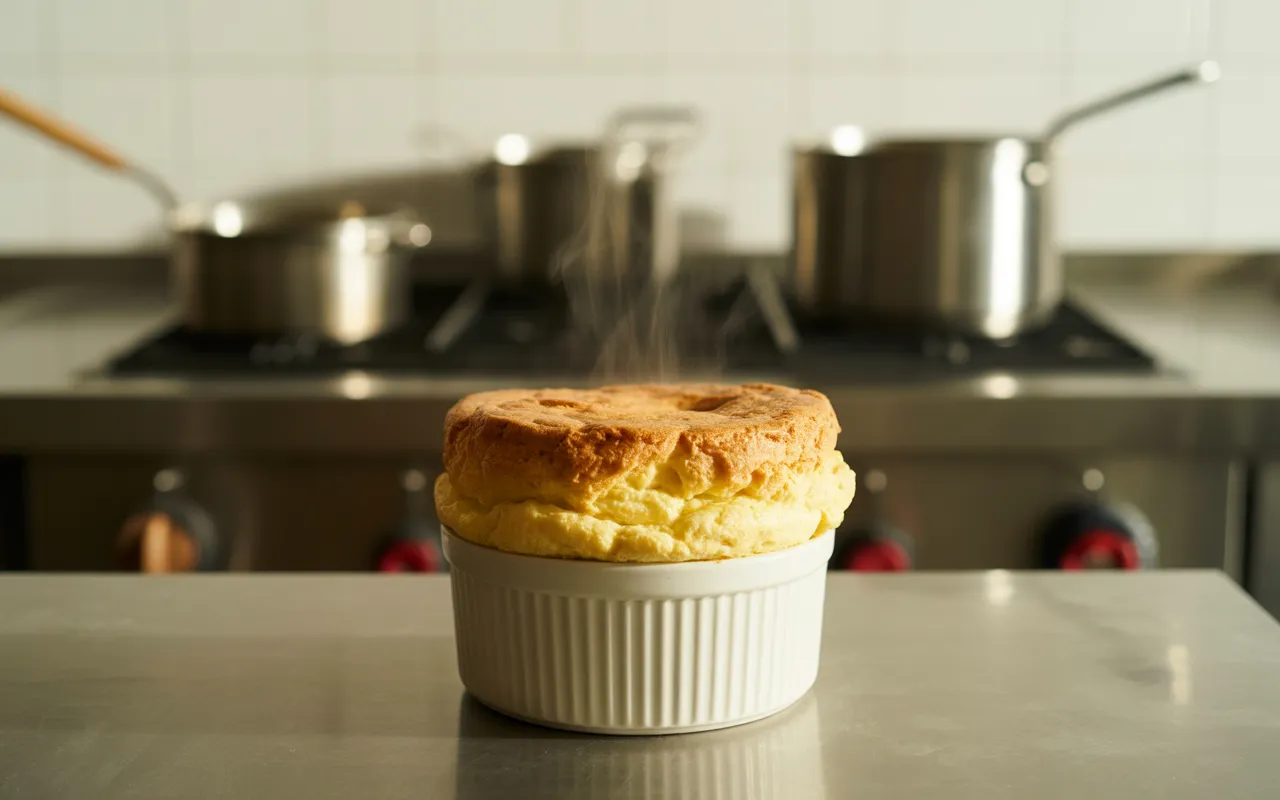 Comment réussir un soufflé pro via Transgourmet avec Les Saveurs de René