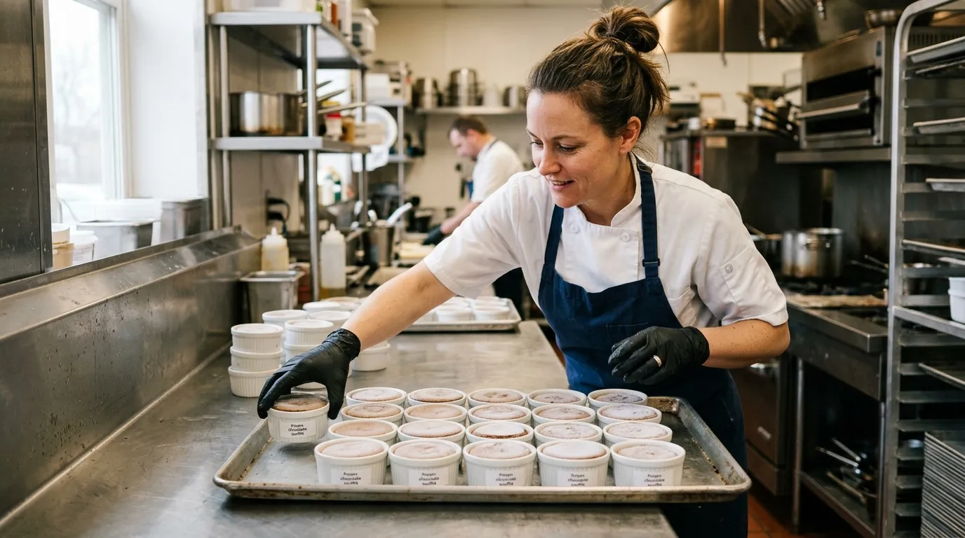 Traiteur : sécuriser le dessert avec des soufflés surgelés (et gagner en sérénité) avec Les Saveurs de René