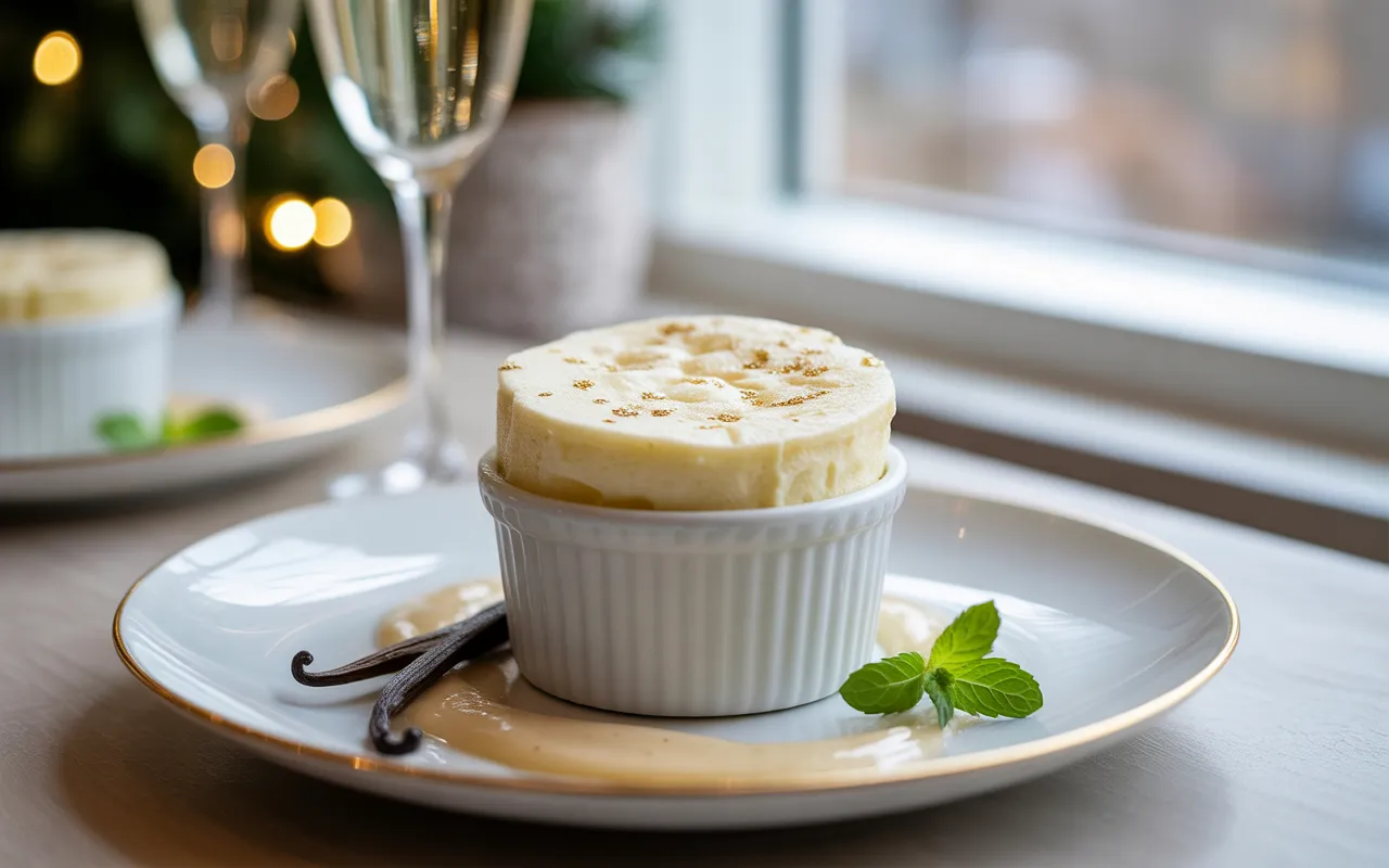 Soufflé glacé au Marc de Champagne : le dessert signature des fêtes de fin d’année pour la restauration