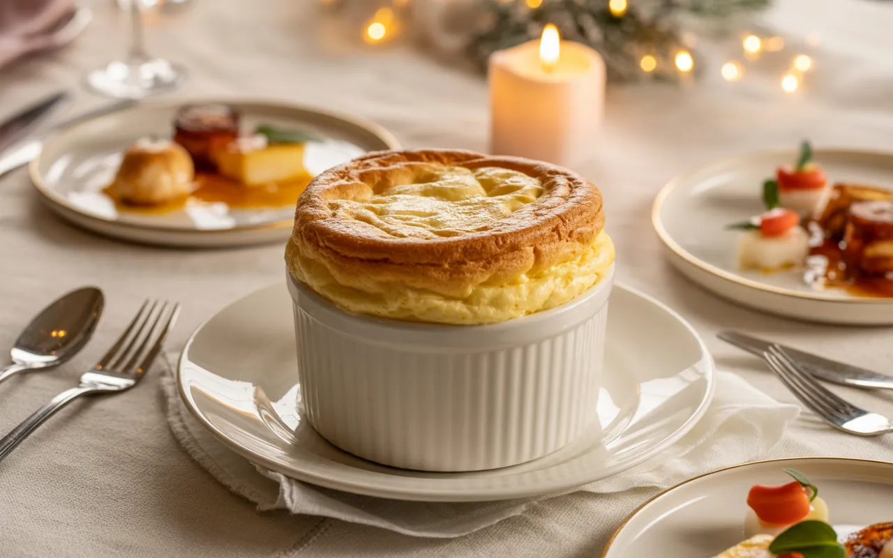 Menus de fin d’année : intégrer des soufflés pour se différencier en restauration