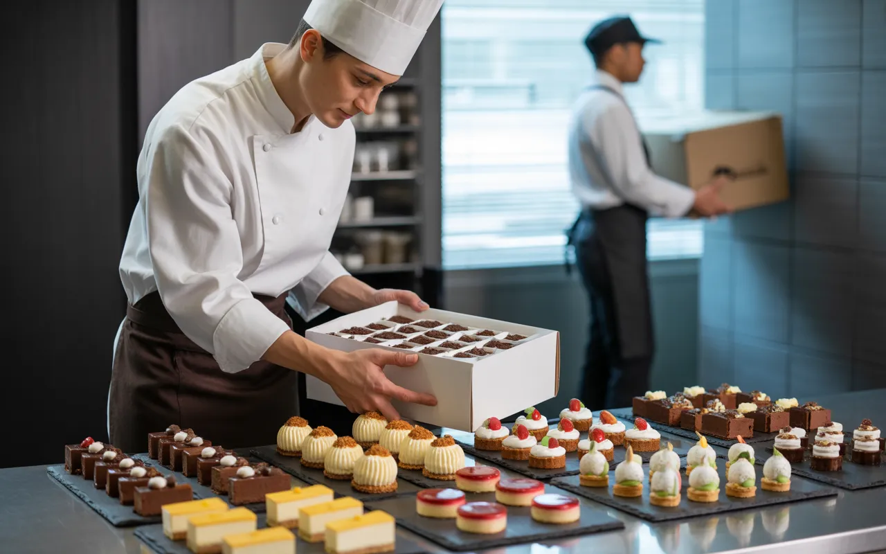 Fournisseur dessert restaurant : commandez facilement Les Saveurs de René via Transgourmet