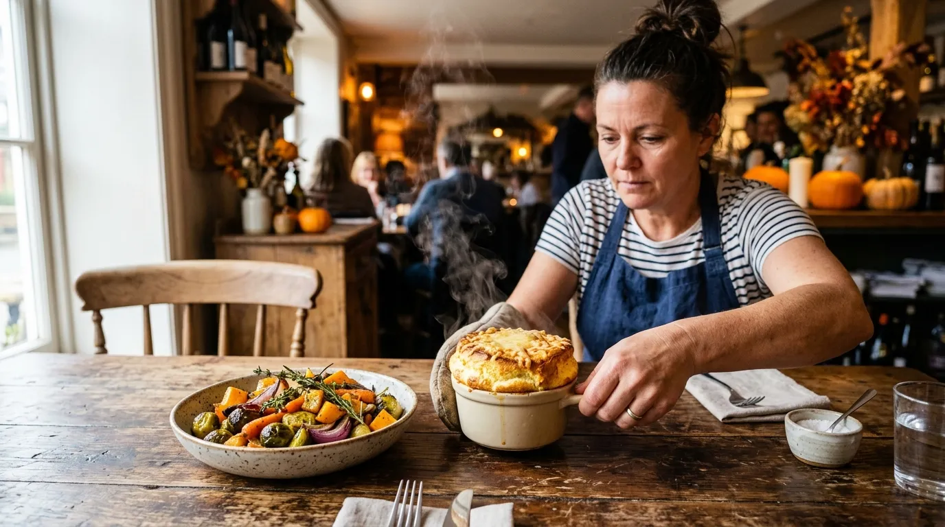 Menu de saison : intégrer des soufflés chauds salés en restauration avec Les Saveurs de René