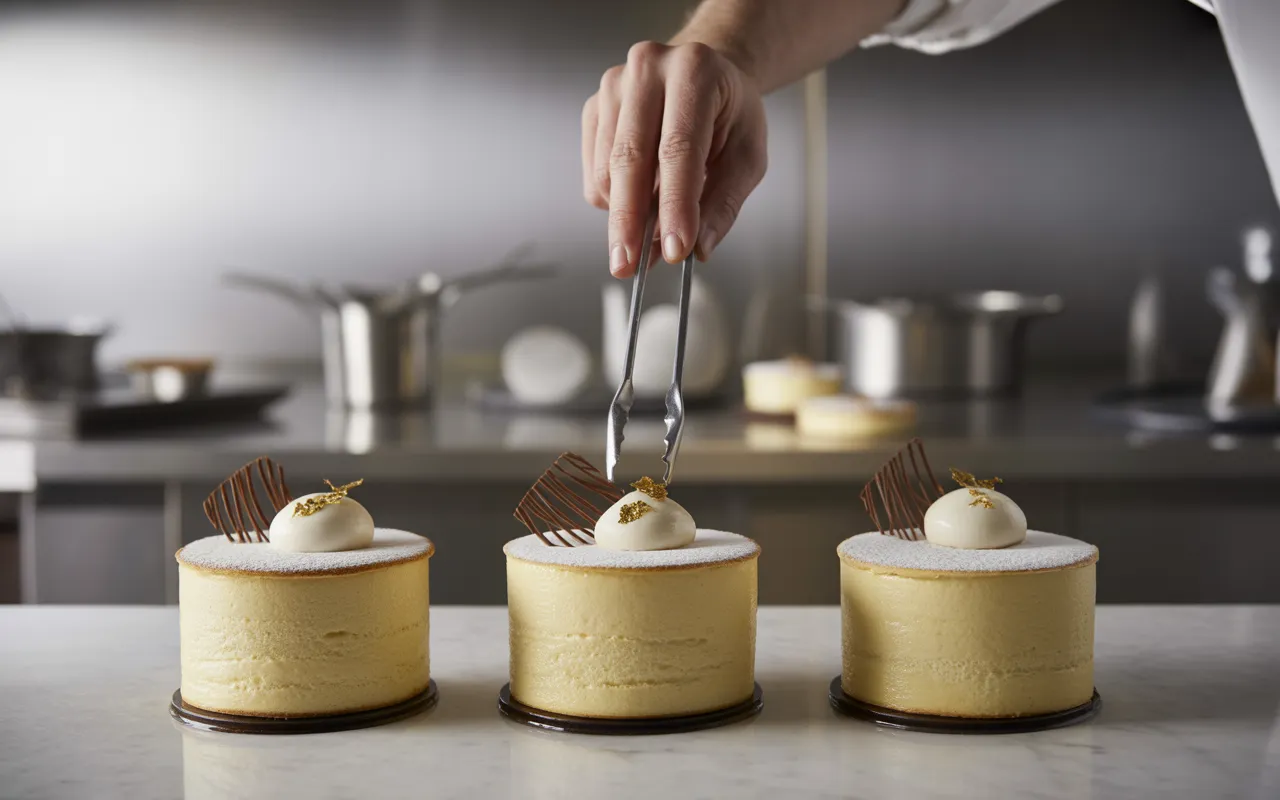 Comment standardiser le dressage dessert avec les soufflés glacés Les Saveurs de René en chaîne de restaurants