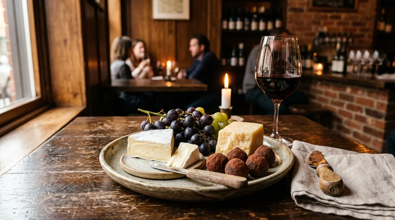 Bar à vin et cave à manger : quel dessert proposer sans cuisine de pâtisserie ?