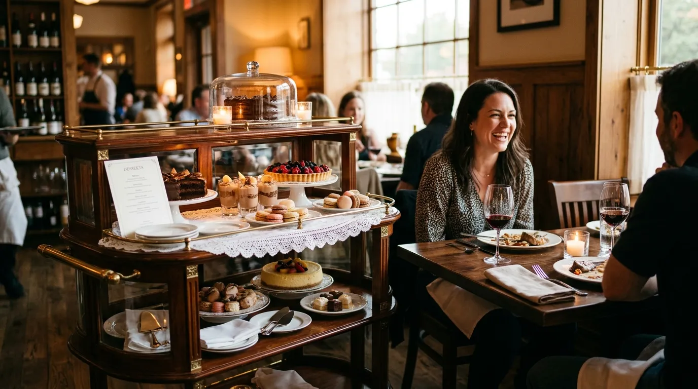 Chariot de desserts au restaurant : atout d'image ou contrainte de service ?