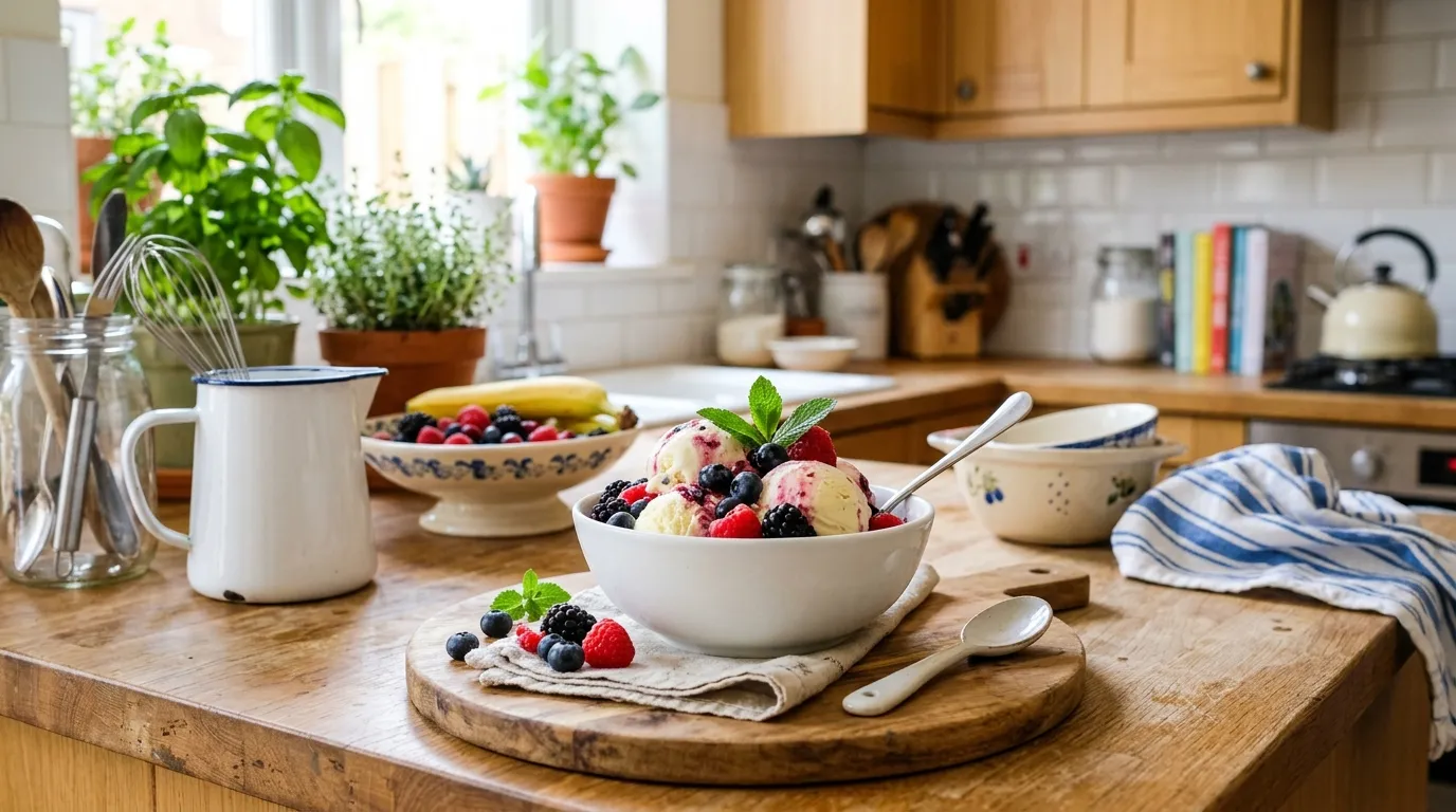 Fortes chaleurs en cuisine : miser sur le dessert glacé sans four
