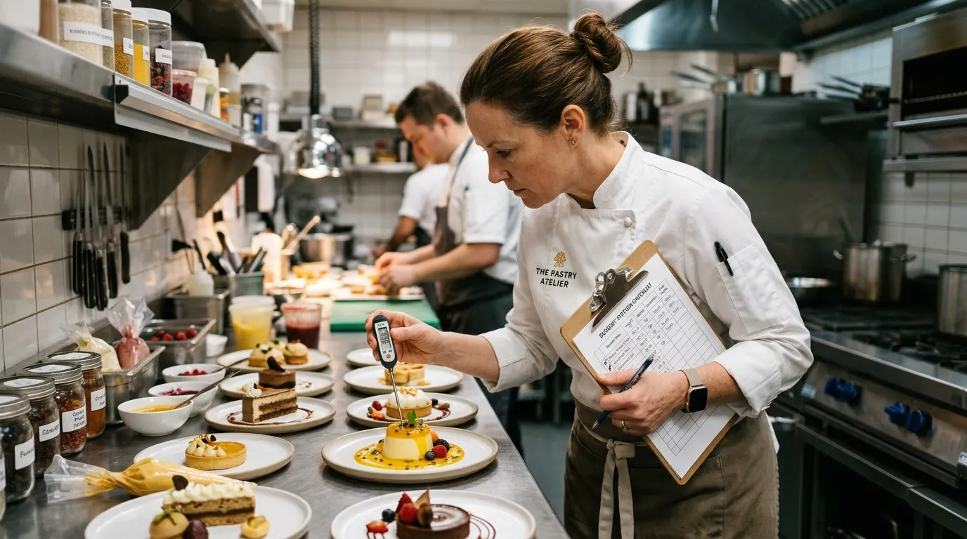 HACCP au poste dessert : identifier les points critiques (CCP) en restauration