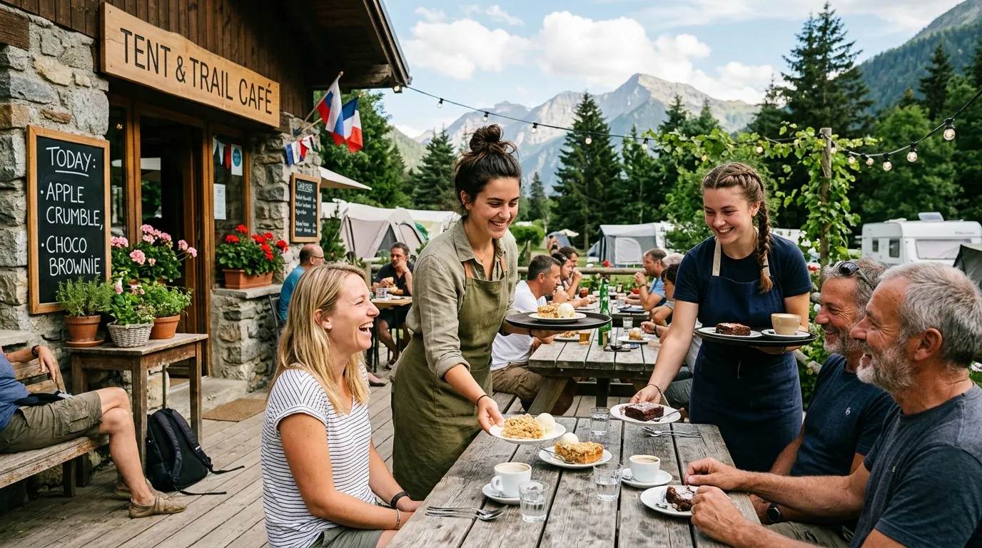 Hôtellerie de plein air : tenir une offre dessert sur une saison courte avec une équipe réduite