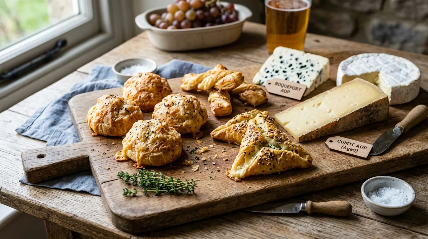 Les fromages AOP en pâtisserie salée : ce qu’apporte le label