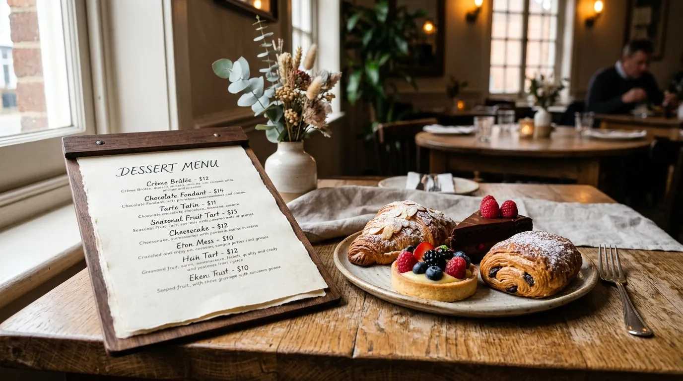 Nutri-Score au restaurant : que faut-il afficher sur une carte de desserts ?