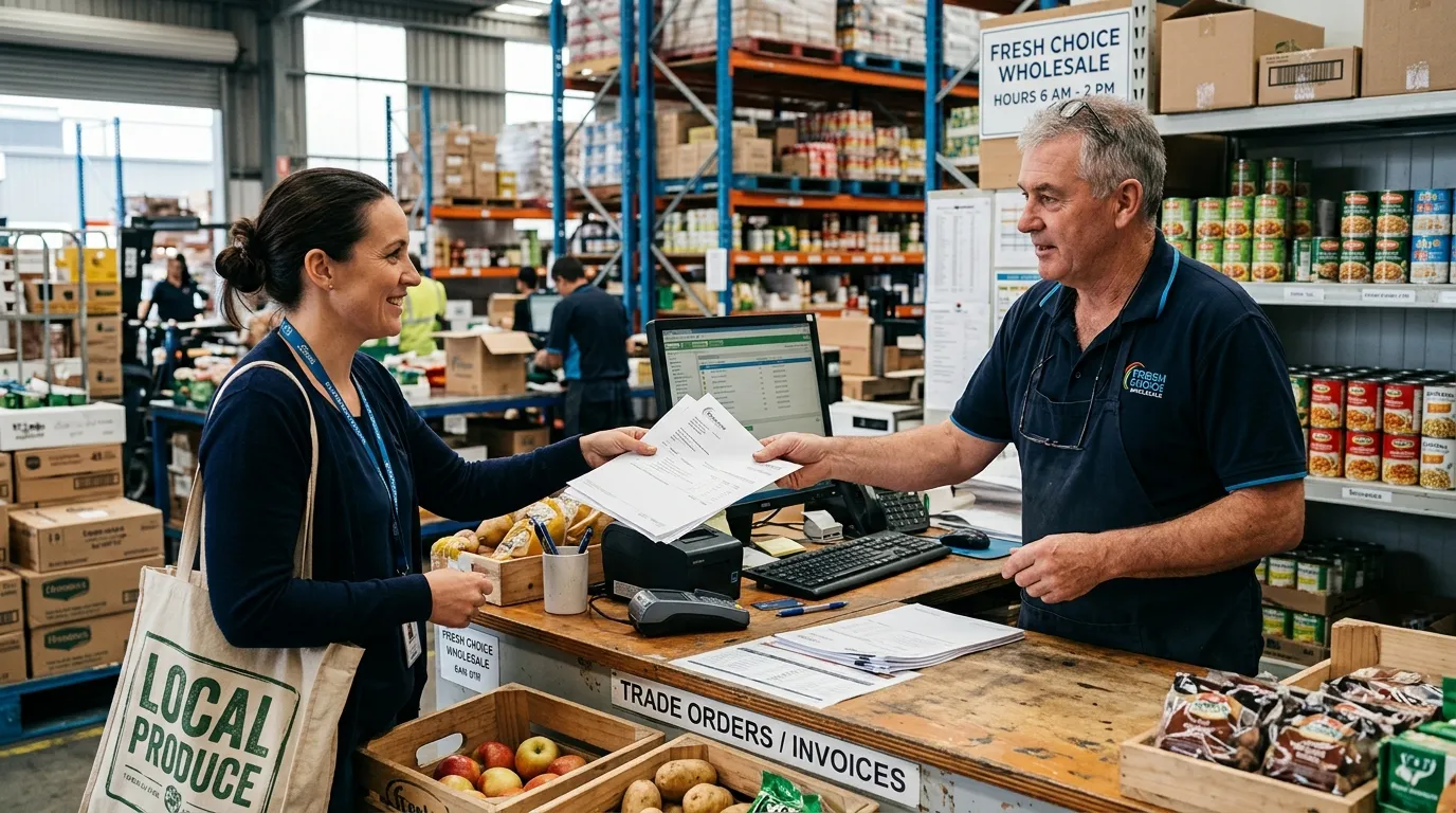 Ouvrir un compte chez un grossiste alimentaire : étapes et documents à préparer