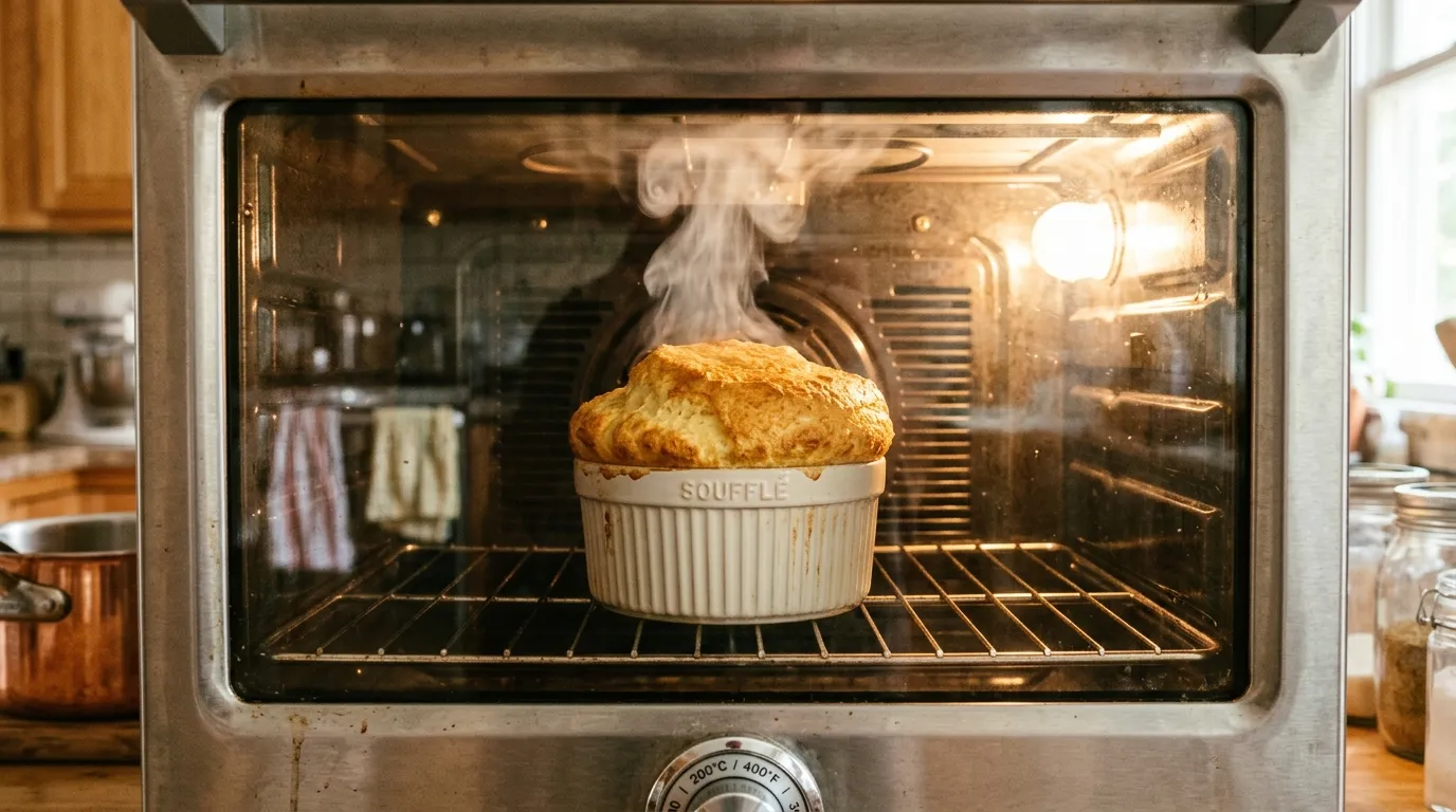 Pourquoi un soufflé monte : la science de l’émulsion et de la vapeur