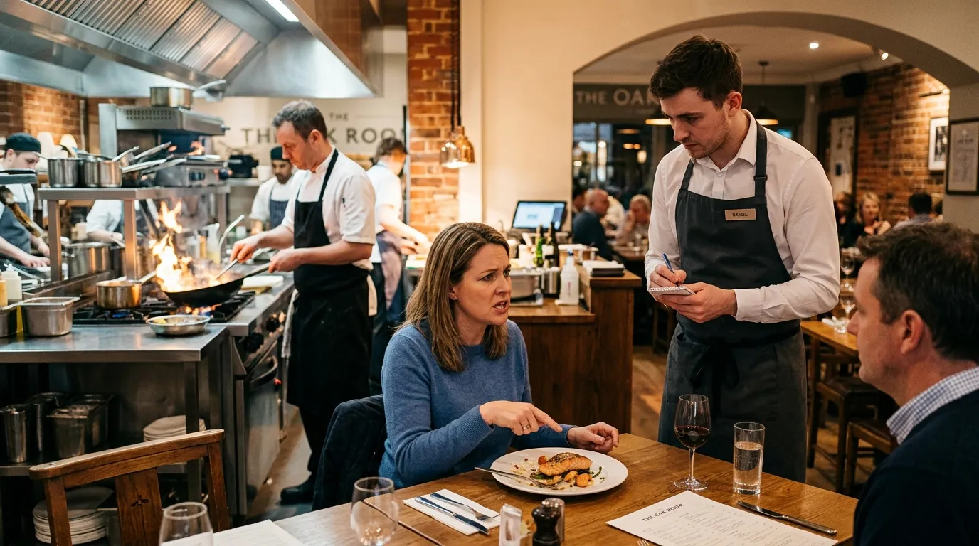 Réclamation client au restaurant : la procédure à suivre en salle et en cuisine