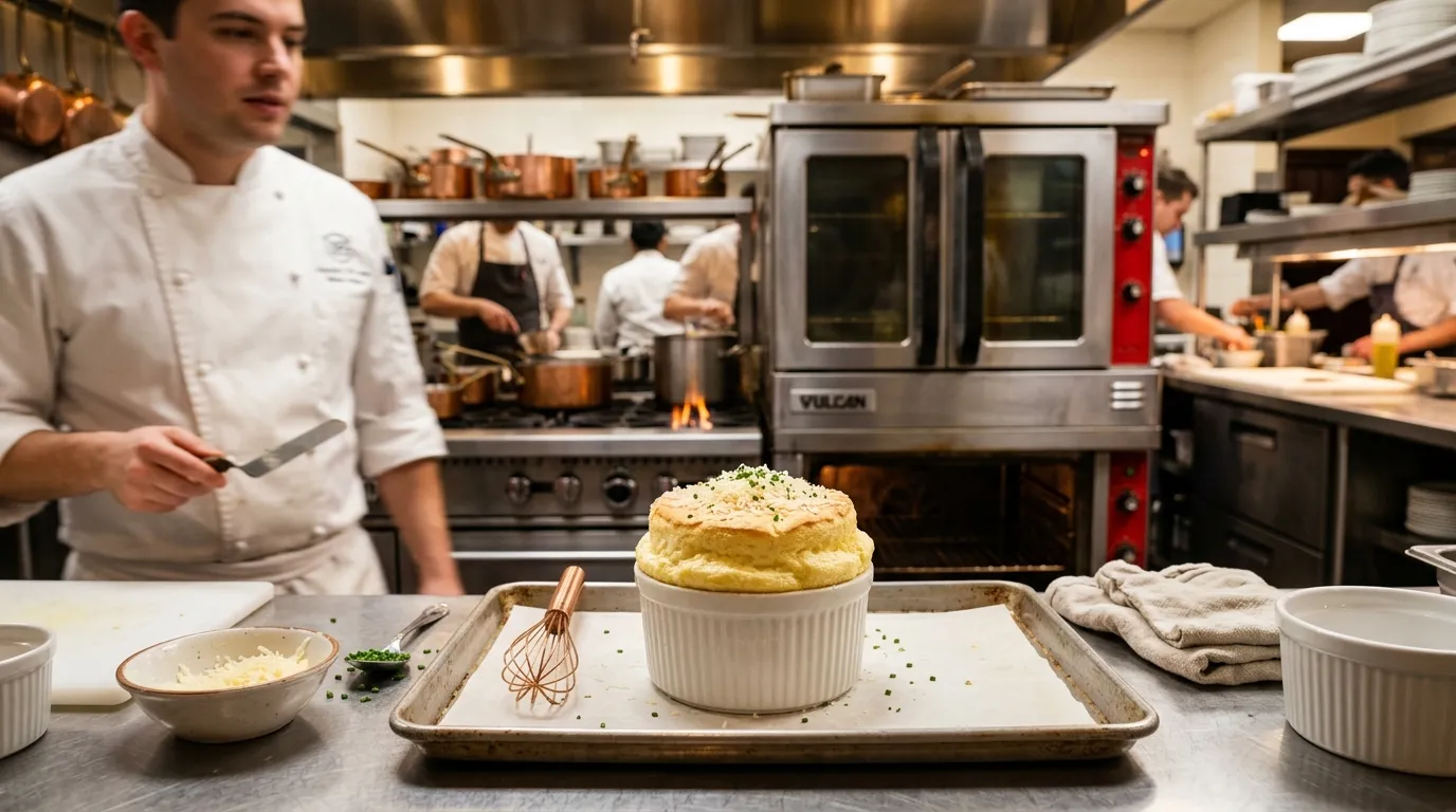 Restaurant gastronomique : le soufflé prêt-à-cuire a-t-il sa place ?