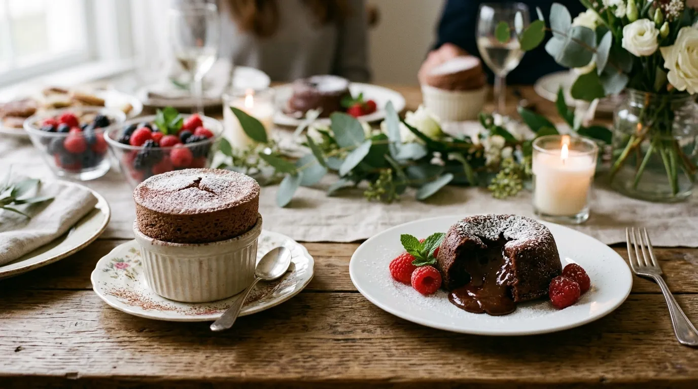 Soufflé chaud chocolat ou fondant : que choisir pour un dessert minute ?