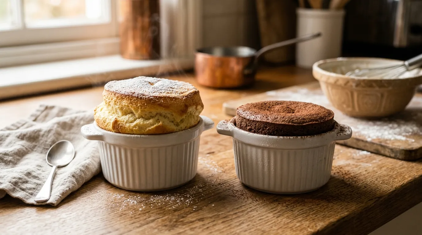 Soufflé chaud vs soufflé glacé : différences de technique et de structure