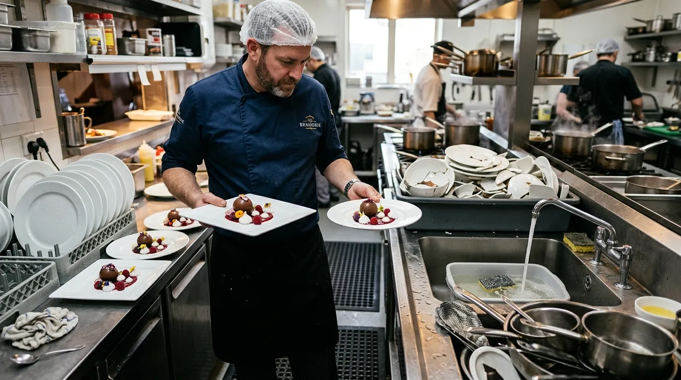 Vaisselle à dessert en restauration : choisir ses contenants entre dressage, casse et plonge